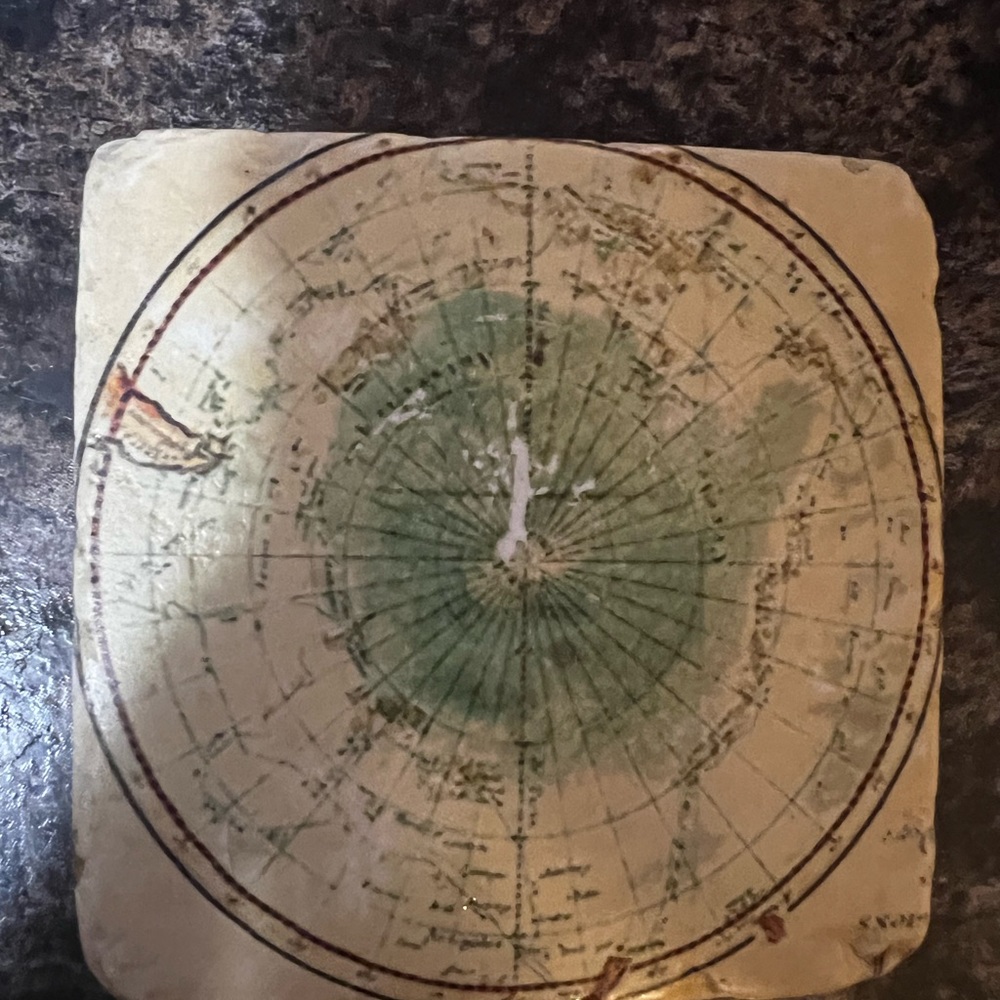 World map coasters - Picture 2 of 6